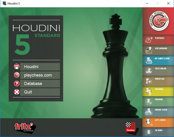 The Houdini 5 chess computer software brings a rejuvenated engine to the board. Its release took some time – but the wait has certainly been worth it! 